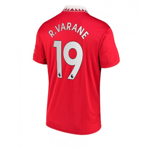 Dres Manchester United Raphael Varane #19 Domaci 2022-23 Kratak Rukav